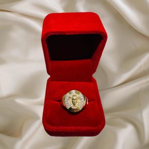 Versace Men's Ring in 10k