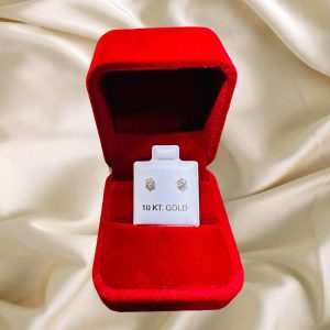 Beautiful small earrings for women and babies in 10k
