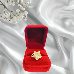 Lotus Flower Ring in 10k