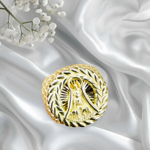 Elegant Gold St.Lazarus Ring in 10k