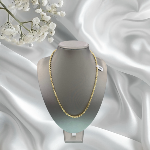 Cadena Torcida en oro 10k