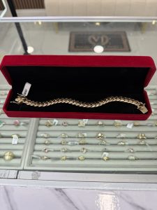 Manilla Cubana Solida en 10k